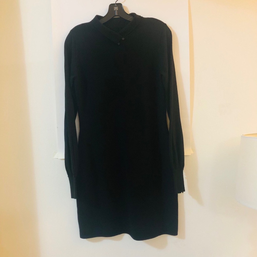 Elie Tahari Midi Wool Dress
